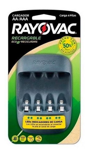 Cargador De Pilas Cargador Con Usb Rayovac