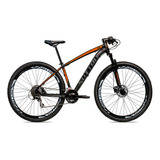 Bicicleta Aro 29 Sutton New Shimano 27v Freio Hidráulico Cor Preto/laranja/prateado Tamanho Do Quadro 17