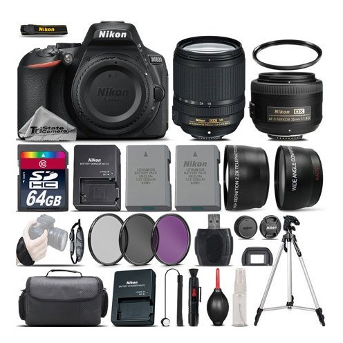 Cámara Dslr Nikon D5600 Incluye Kit De Accesorios C23