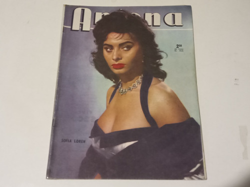 Revista Antena N° 1377 De 1957. Tapa: Sofia Loren