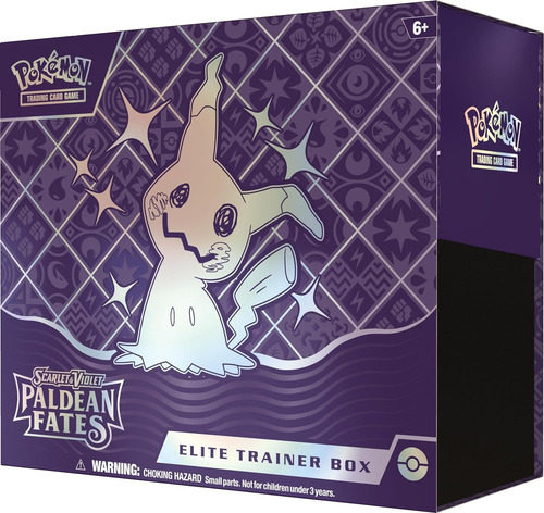 Pokemon Tcg S&v Paldean Fates Elite Trainer Box Ingles M4e 