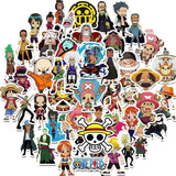 One Piece - Set De 50 Stickers / Calcomanias