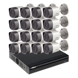 Kit De Seguridad Dahua Full 5mp Dvr 16 Ch + 16 Camaras M3k