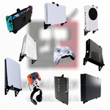 Combo Soporte Para Consolas Ps, Xbox, Nintendo, Accesorios