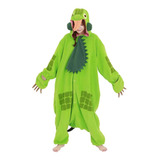 Disfraz Pijama Lagartija Camaleon Iguana Gecko Adultos Damas