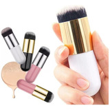 Brocha De Maquillaje Chubby Profesional Portable 