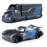 Disney Cars Caminhão + Carro Jackson Storm Truck - Solto