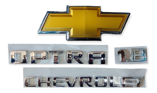 Juego Kit Emblema Chevrolet Optra Advance 1.8 4piezas Foto 2