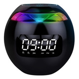 Reloj Despertador Bluetooth, Audio, Altavoz Bluetooth Inalám