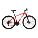 Bicicleta Mtb Philco Escape 29er 21v Aluminio A Disco Rojo