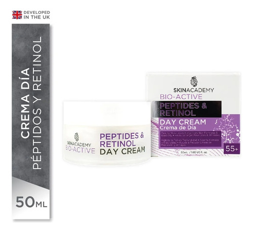 Skin Academy Crema Día Antiarrugas 55+ Peptides & Retinol