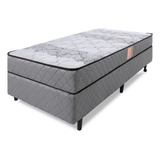 Cama Box Colchão Solteirão Ortopédico Firme Espuma D33 Antialérgico Certificado 97x203x51cm - Bf Colchões