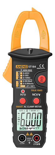 Multímetro Digital Aneng Con Pinza Y 6000 Conteos