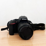  Nikon D3500 Dslr Usada + Kit Lens + 2 Baterías