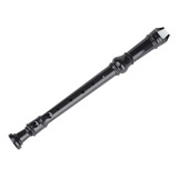 Abs Profesional 8 Agujero Soprano Grabadora De Negro