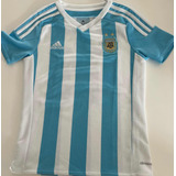 Camiseta De Fútbol Argentina Modelo 2015 Para Niños Original