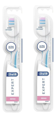 Cepillo De Dientes Oral-b Expert Sensi Ultra Suave Pack X2