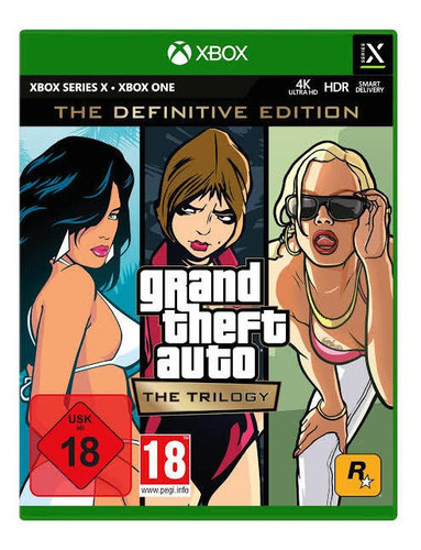 Grand Theft Auto: The Trilogy  The Definitive Edition Xbox 