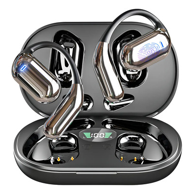 Audífonos Ai Traductores 150 Amable Traductor Idiomas Auriculares Inalámbricos Bluetooth Deportivos Manos Libres Cancelación Del Ruido Open-ear Headset Micrófono Hd Integrado Con Ganchos Color Negro. | Meses sin interés