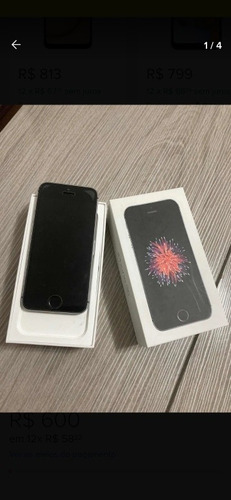 iPhone SE 1geração Em Ótimo Estado ! 64gb!  Corcinzaespacial