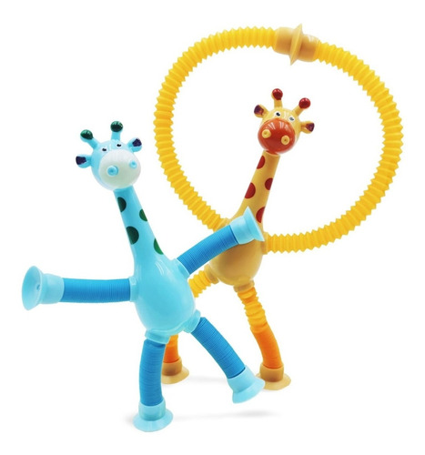 Girafa Flexível Divertida Melman Magic Brinquedo Infantil