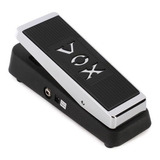 Pedal De Efecto Guitarra Vox V847 Wah Negro Cromado + Funda