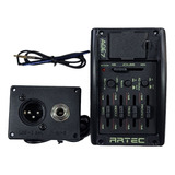 Preamp Eq Guitarra Artec Age-7 + Sf-617 Micrófono Mid-tune