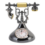 Reloj De Teléfono Antiguo Reloj Despertador Vintage Teléfono