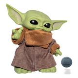  Baby Yoda Con Sonidos Y Pies + Accesorio De Regalo Esferita