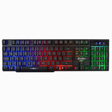 Teclado Gamer Kolke Simil Mecánico Usb Luces Led Calidad Loi