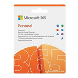 Microsoft 365 Personal, 1 Usuario, 5 Dispositivos, 1 Año