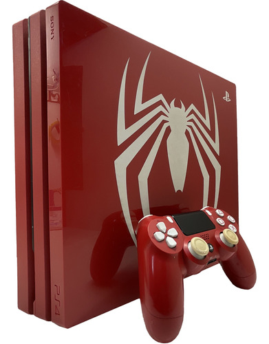 Playstation 4 Pro 1tb Limited Edition Marvel Spider-man Bundle Usado