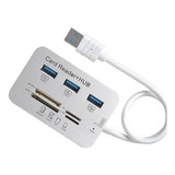 Adaptador Usb Hub 3.0/3.1, Lector De Tarjetas Tf/sd/ms/m2