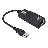 Adaptador Ethernet Usb 3.0 Lan Rj45 Gigabit 10/100/1000mbps