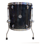 Tom Chancha Mapex Meridian Birch 14 X 14  Midnight Black