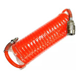 Manguera Espiral  De Aire 5mt  1/4``  Acoples // Joncenter