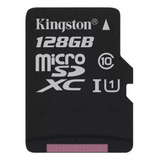 Memoria Micro Sd Kingston 128gb Clase 10 