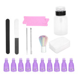 Kit De Herramientas Para Quitar Esmalte De Uñas En Gel, Almo