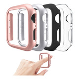 Carcasa Bumper Iwatch Reloj + Vidrio Protector Flexible