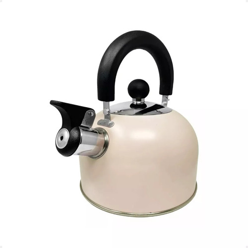 Pava Pico Silbador Acero Inoxidable 1,6l Con Tapa Original