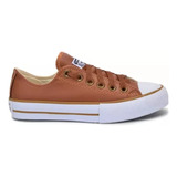 Tênis All Star Couro Cano Baixo Tradicional Chuck Taylor