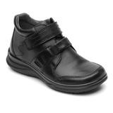 Zapato Niño Escolar Piel 402105 Flexi Negro