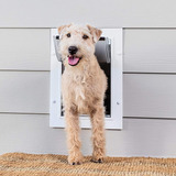 Puertas Para Mascotas Con Entrada De Pared Petsafe, Mediana