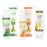 Kit Set Anticaída Eco Hair Shampoo + Bálsamo + Loción Spray