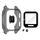 Case Compativel C/ Garmin Venu Sq/sq Music+ Pelicula/plug