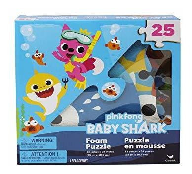 Puzzle Juegos Cardenal Pinkfong Tiburón Del Bebé 25piece Esp