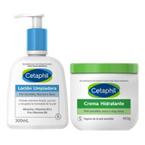 Combo Cetaphil Loción Limpiadora + Crema Hidratante