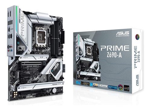 Asus Prime Z690-a Ddr5 Atx Motherboard, Lga 1700, Pcie 5.0