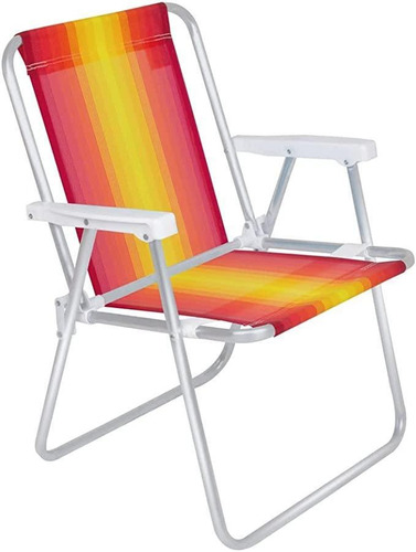 Cadeira Alta De Praia Aço 2002 Cor 9 - Mor