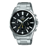 Reloj Casio Edifice Modelo Efv-510 Carátula Negra